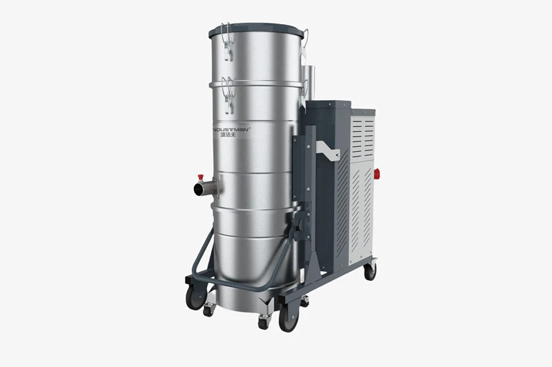 工业吸尘器24小时不停机；自动脉冲反吹；大量粉尘适用 380V三相电 EHFD75M；功率7500W；容量120L